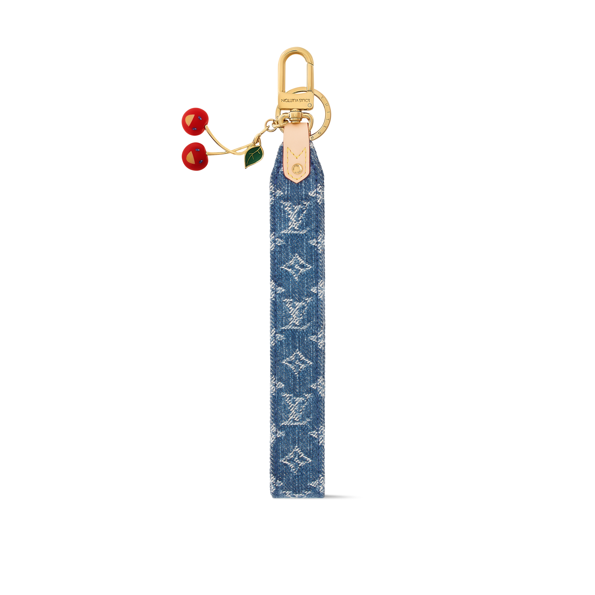 LV x TM Denim Cerise Dragonne . - Key Holders and Bag Charms